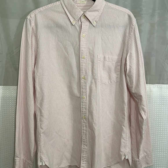 J. Crew Other - J. Crew Men's Pink Striped Button Down Shirt
